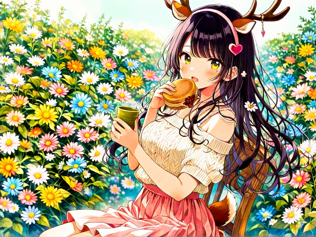 例の丸い和菓子もおいひ～