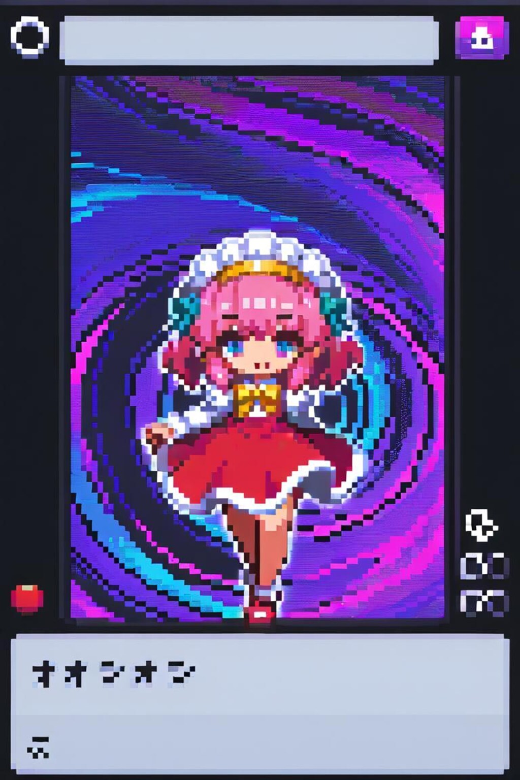 ドット絵　ゲーム画面