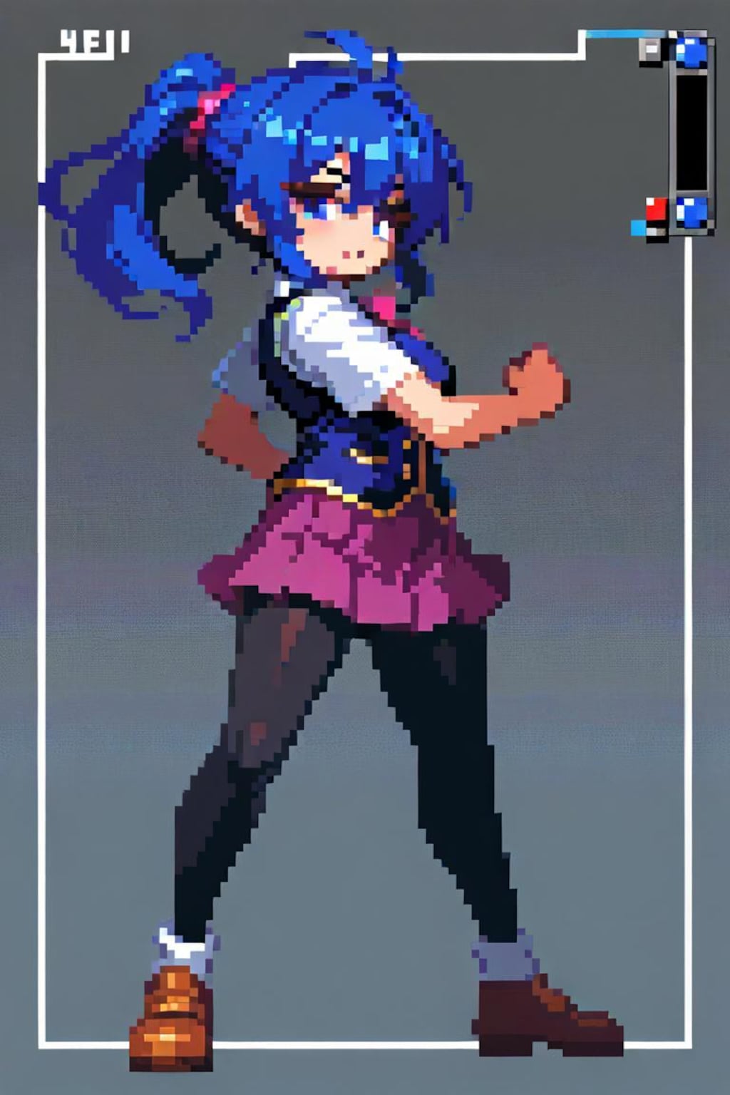 ドット絵　ゲーム画面