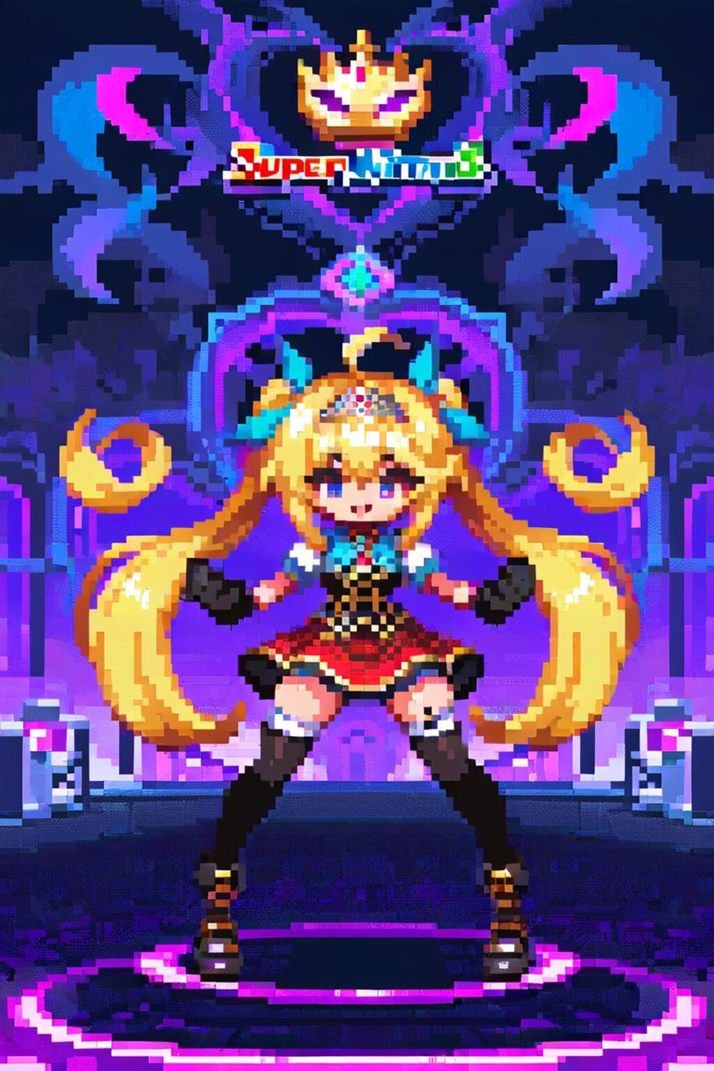 ドット絵　ゲーム画面