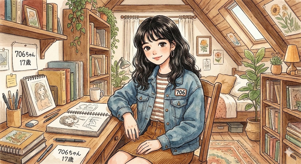 黒眼黒髪のうちの子