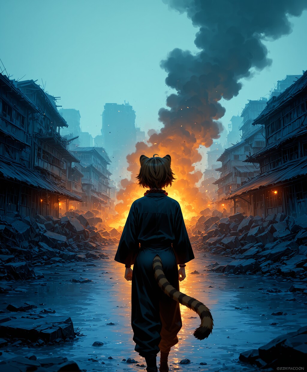 捨てられた街で