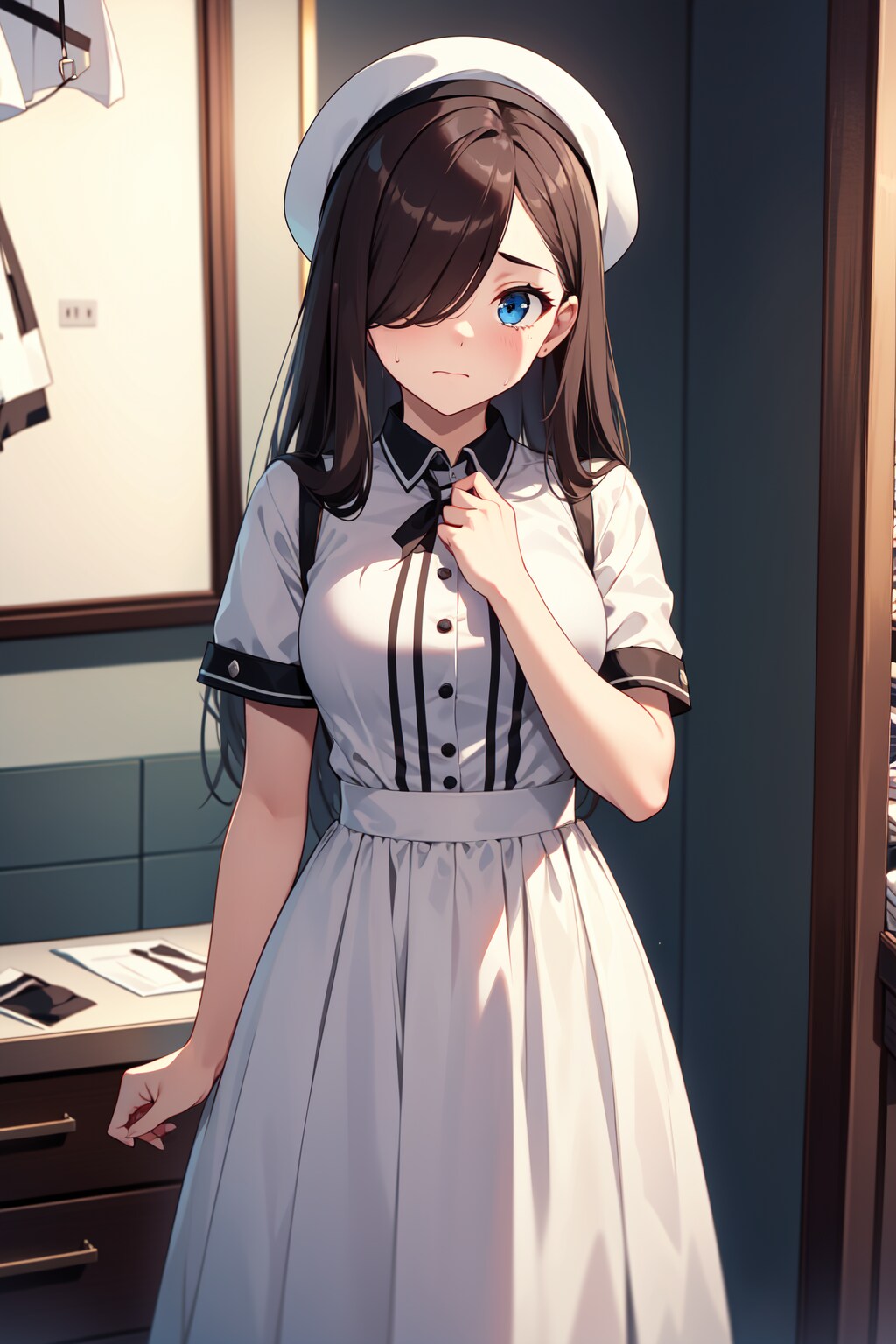 メカクレ少女とデパート巡り