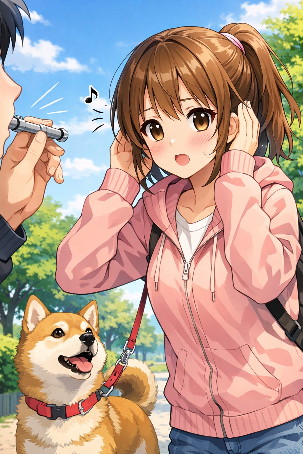 私も犬笛が聴こえる | の人気AIイラスト・グラビア