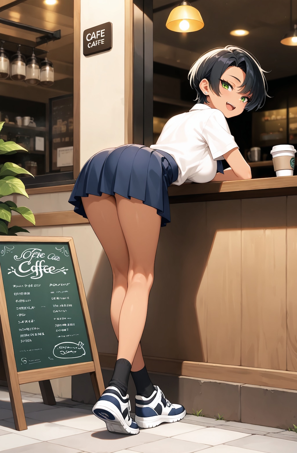 何にする？奢ってやるよ