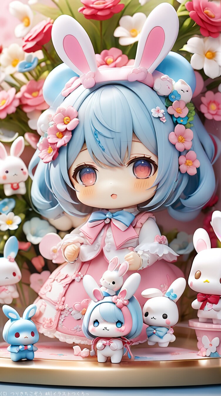 かわいい、ウサ耳少女降臨！