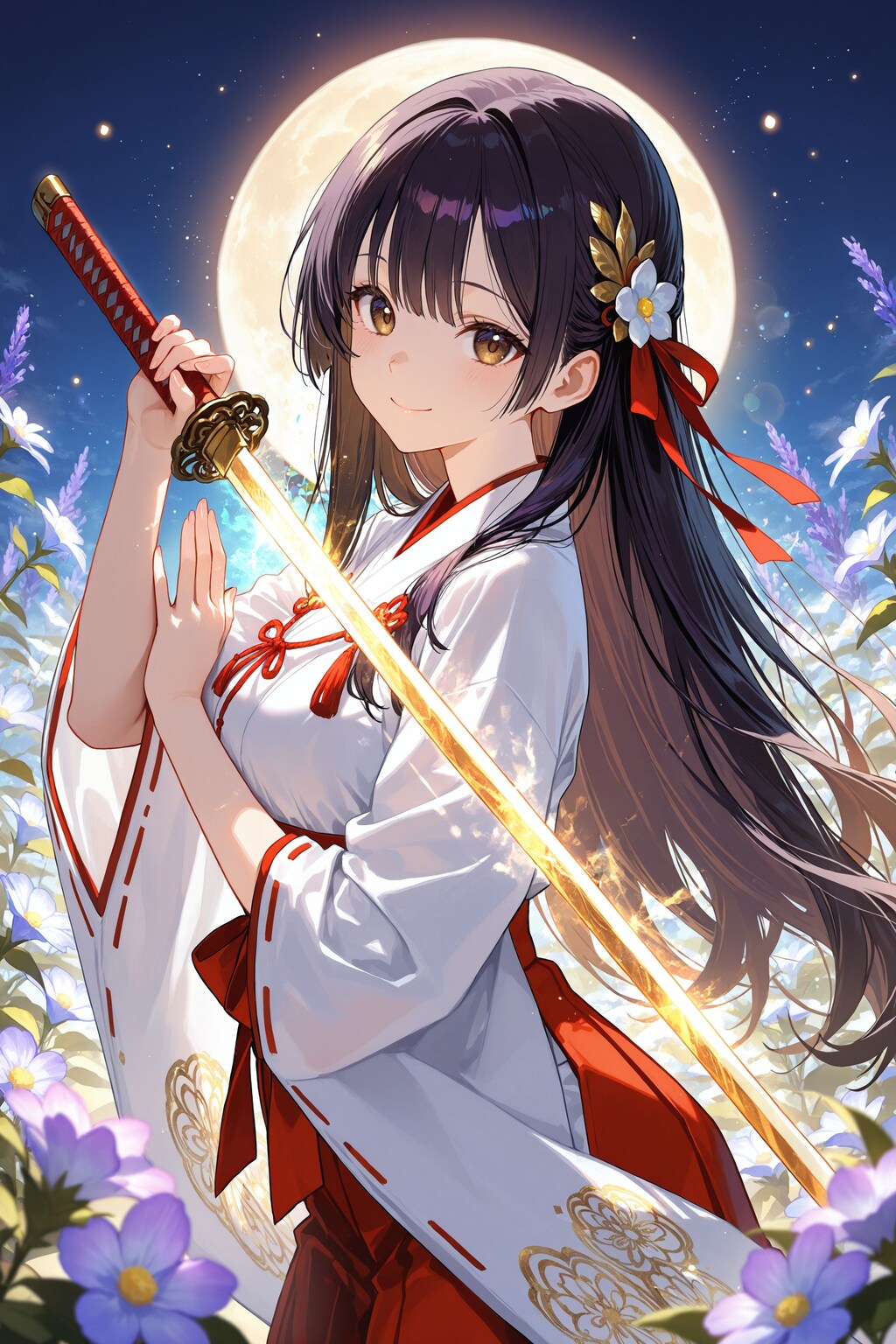 異世界神社の巫女さん（神楽さん）