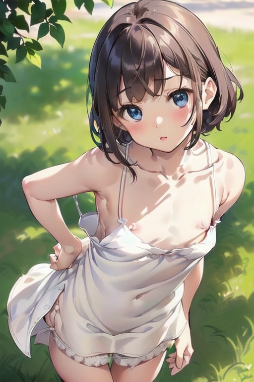 キャミソールドレスと前かがみの考察(R-18)