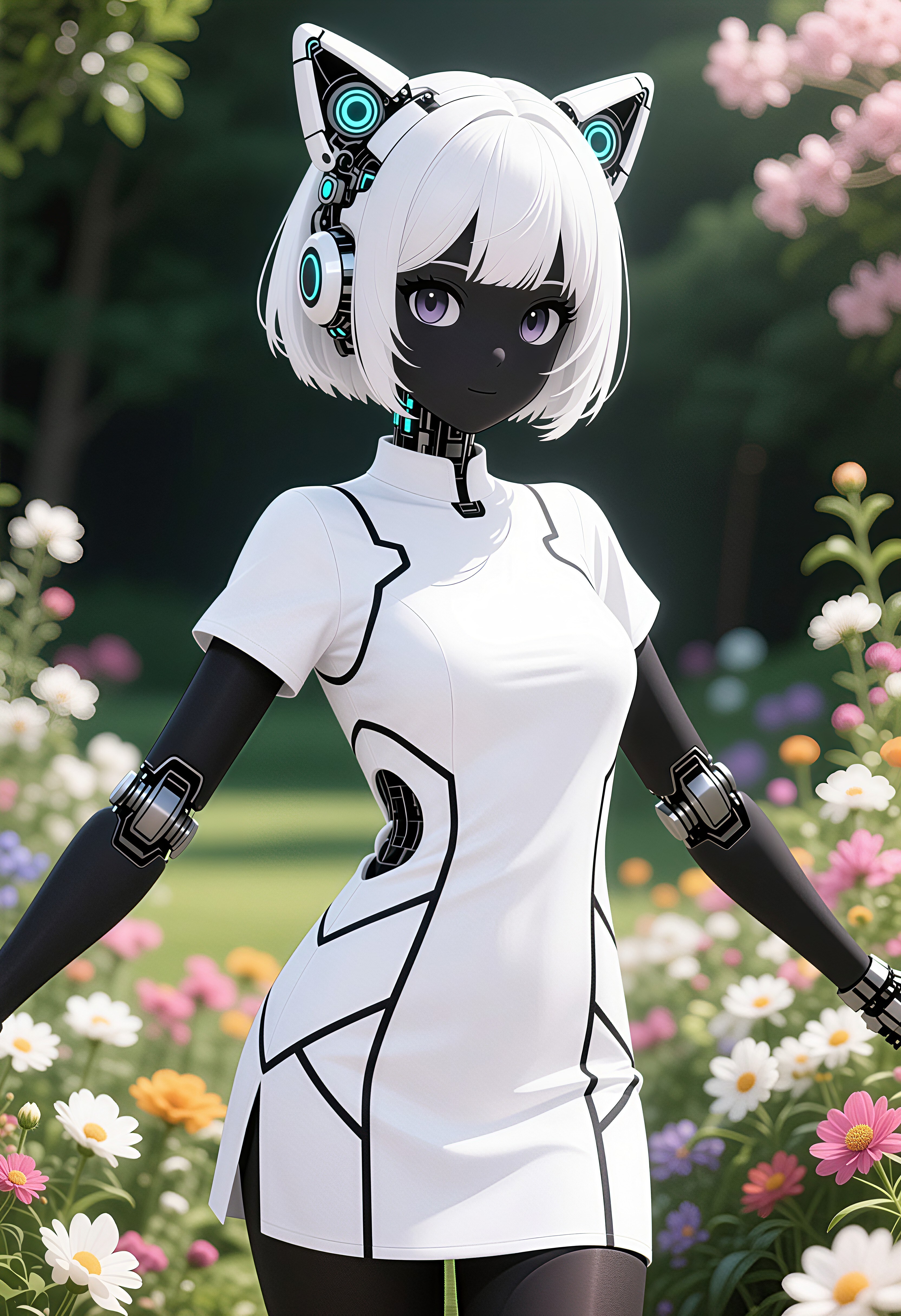 メカ娘3528号 | の人気AIイラスト・グラビア