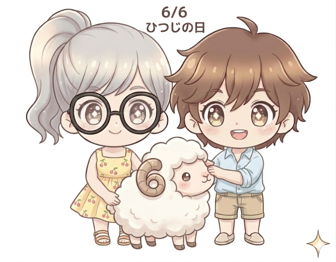 今日は「ひつじの日」