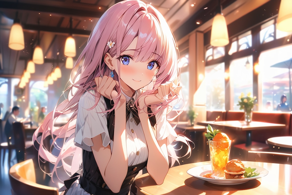 ウェイトレスのランチ