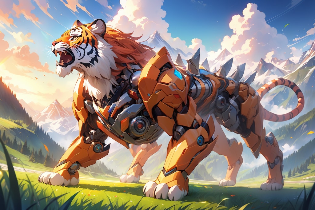 機械仕掛けの虎 その②