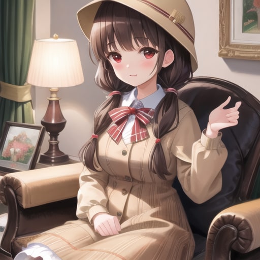 推理小説に出てくる依頼人のお嬢さま | の人気AIイラスト・グラビア