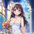 ゲーム世界で大好きだった彼女と結婚イベント！！（ゲームメーカーさん、挙式場所の教会のドット荒すぎじゃないですか！？） 3枚目