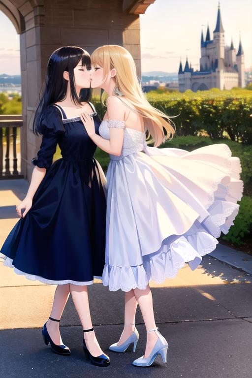 百合キス