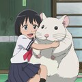 でかねずみを抱く少女（アニメ風） 4枚目