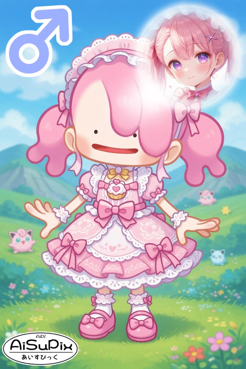 💙AiSuPix／ロリィタメタモンちゃん💙