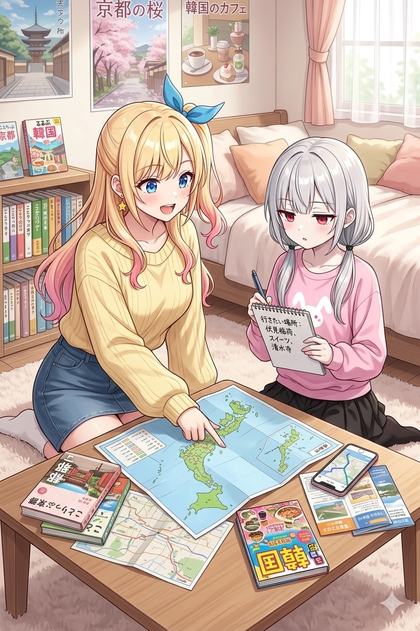 天原姉妹のＧＷ旅行計画