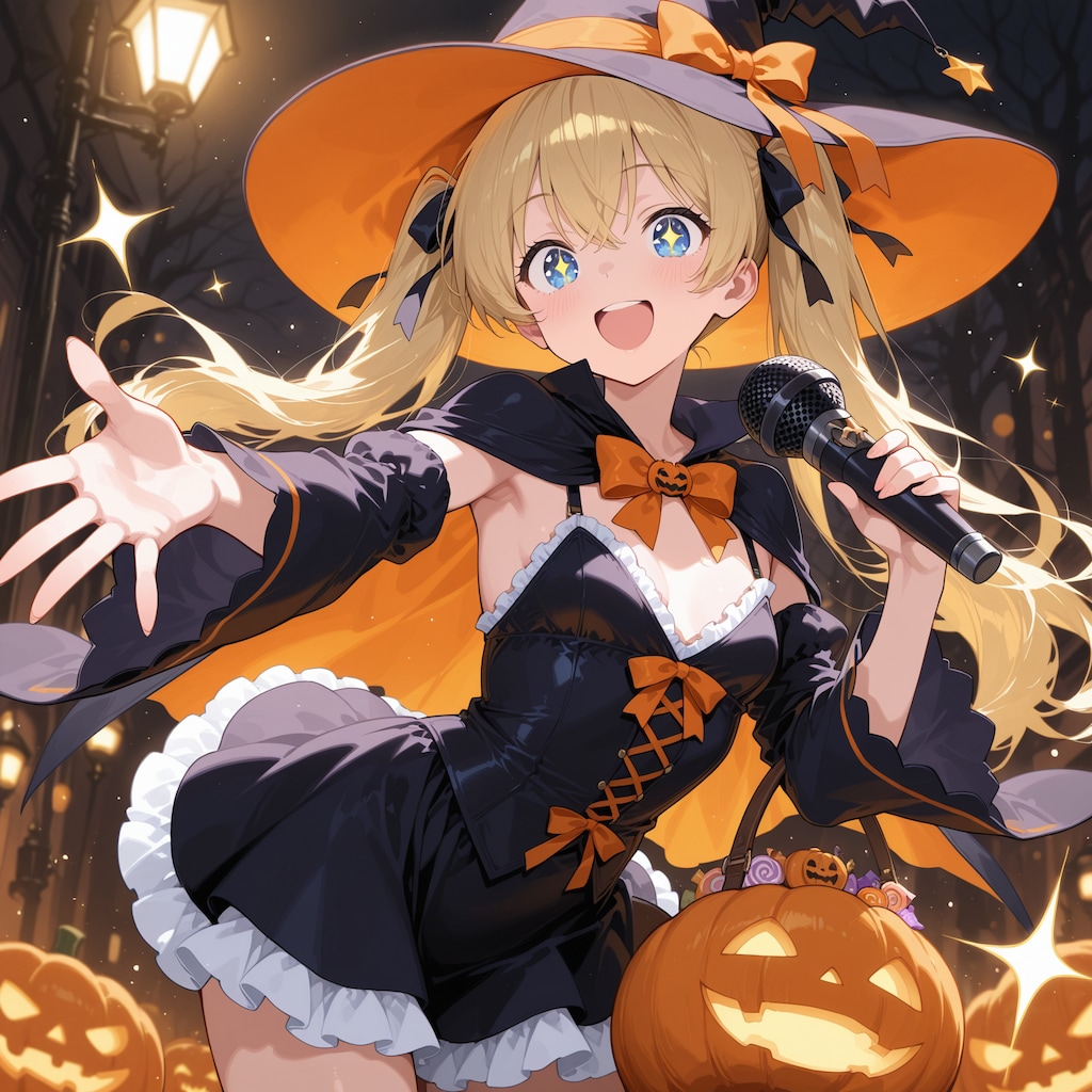 ハロウィンのアイドル 喜楽里ちゃん