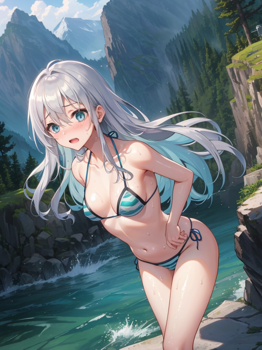 もっと安全な道と聞きましたが…。