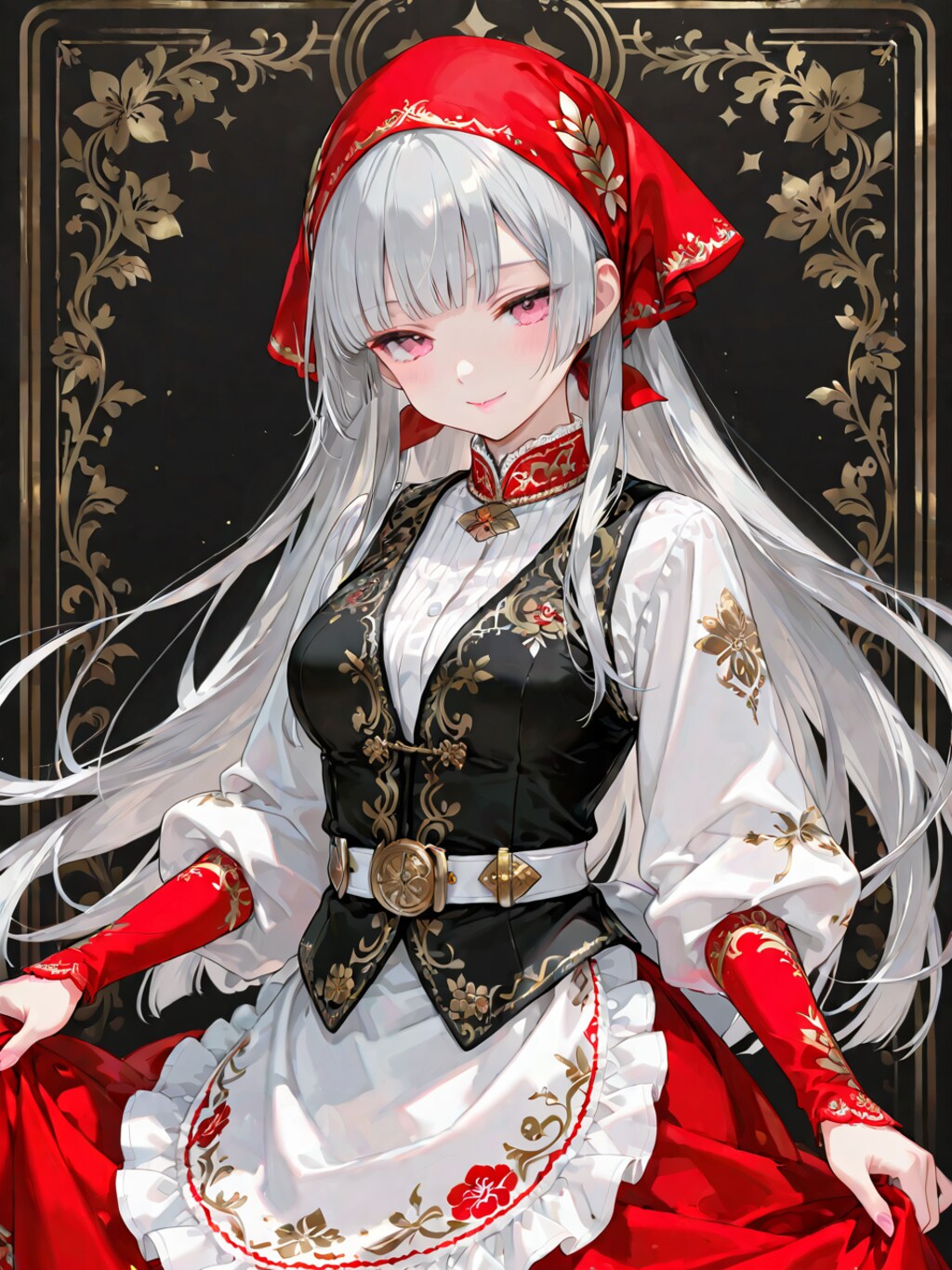 北マケドニアに旅行中のアイシャちゃん