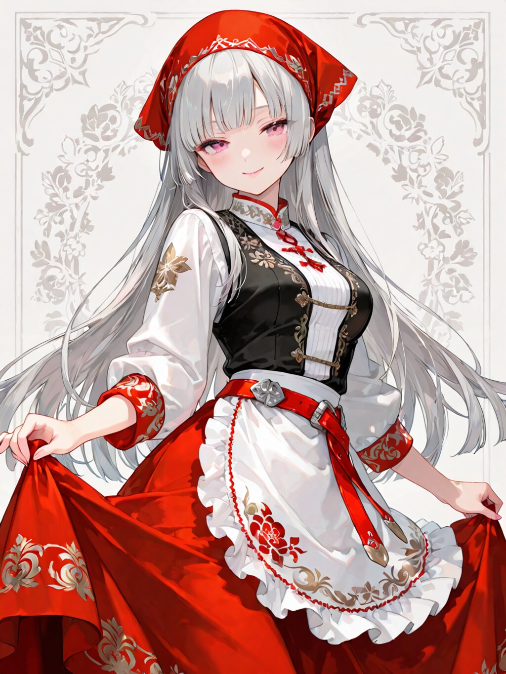 北マケドニアに旅行中のアイシャちゃん