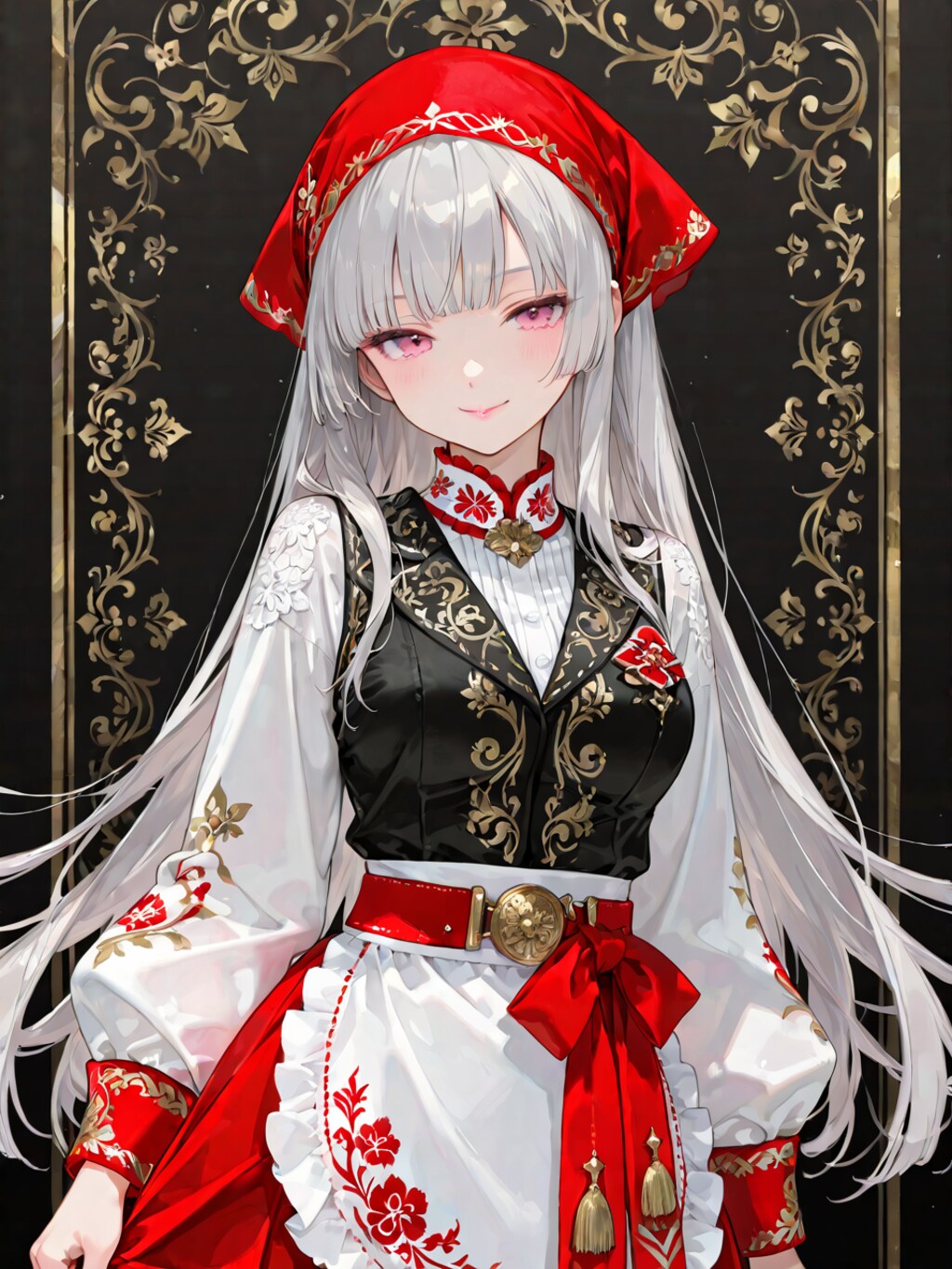 北マケドニアに旅行中のアイシャちゃん