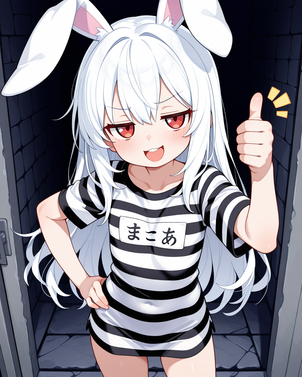 逆位置の双子、うさぎちゃん😱