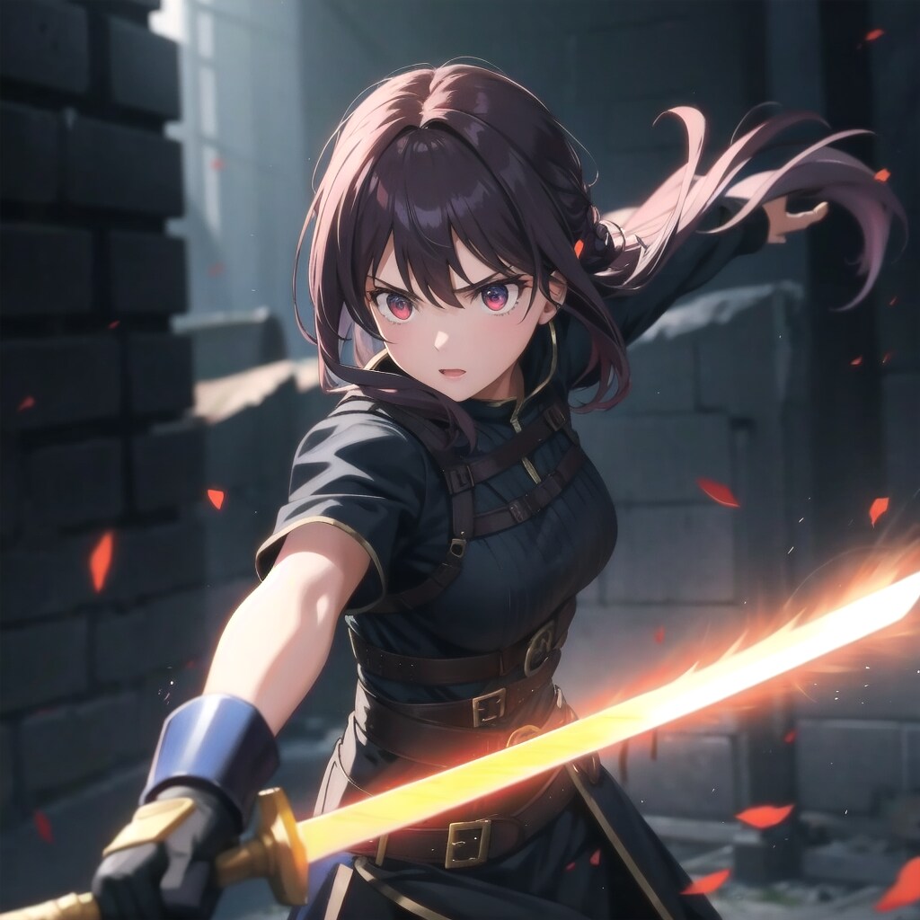 焼きが回ってきて闘う気力のないB3を尻目に燃えるような🗡️で戦っているB