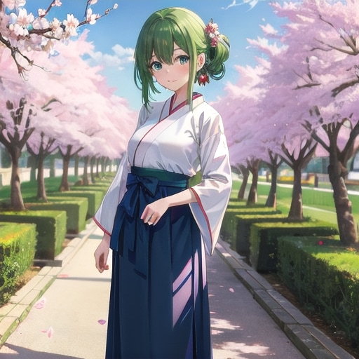 V4B桜ガール（407） | の人気AIイラスト・グラビア