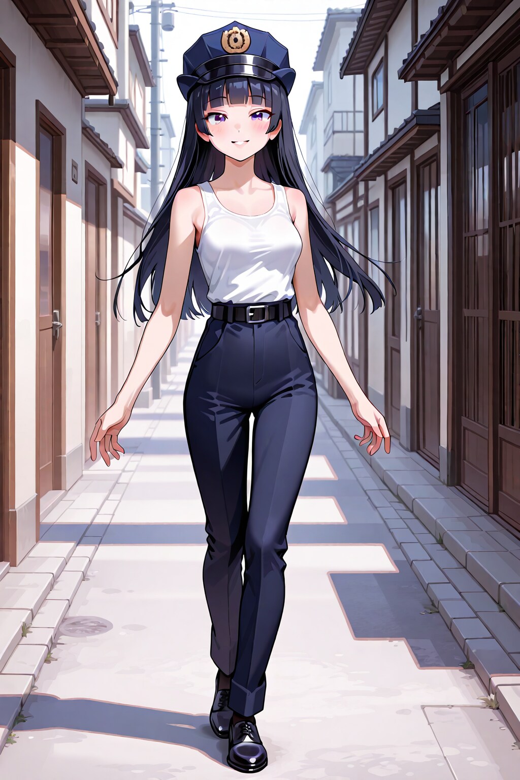 かっこかわいい婦警愛崎咲綺の日本橋パトロール
