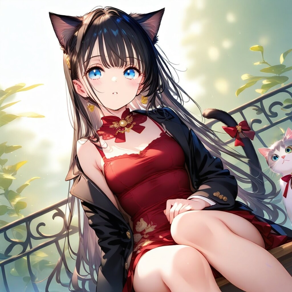 WAVE的、最も恐ろしい猫 | の人気AIイラスト・グラビア