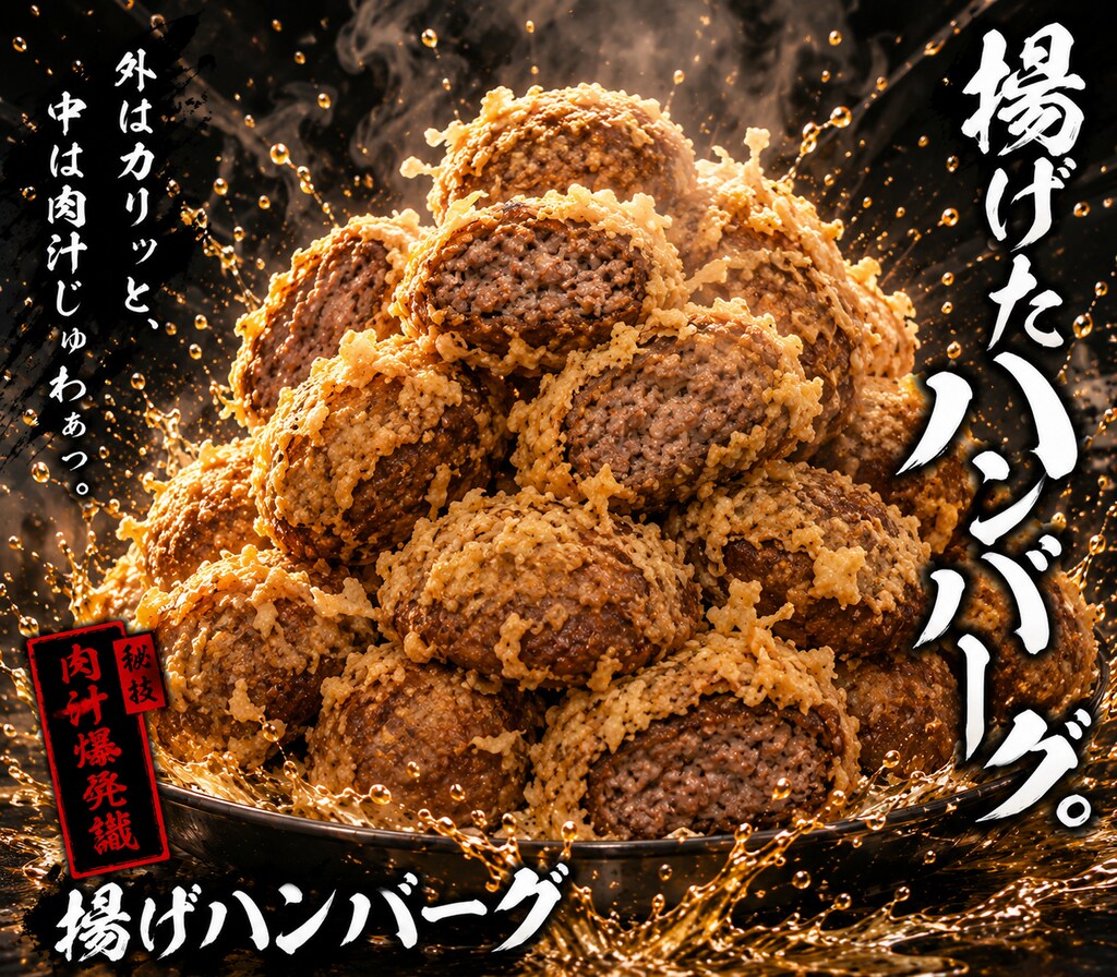 #2 唐揚げ革命（揚げハンバーグ）