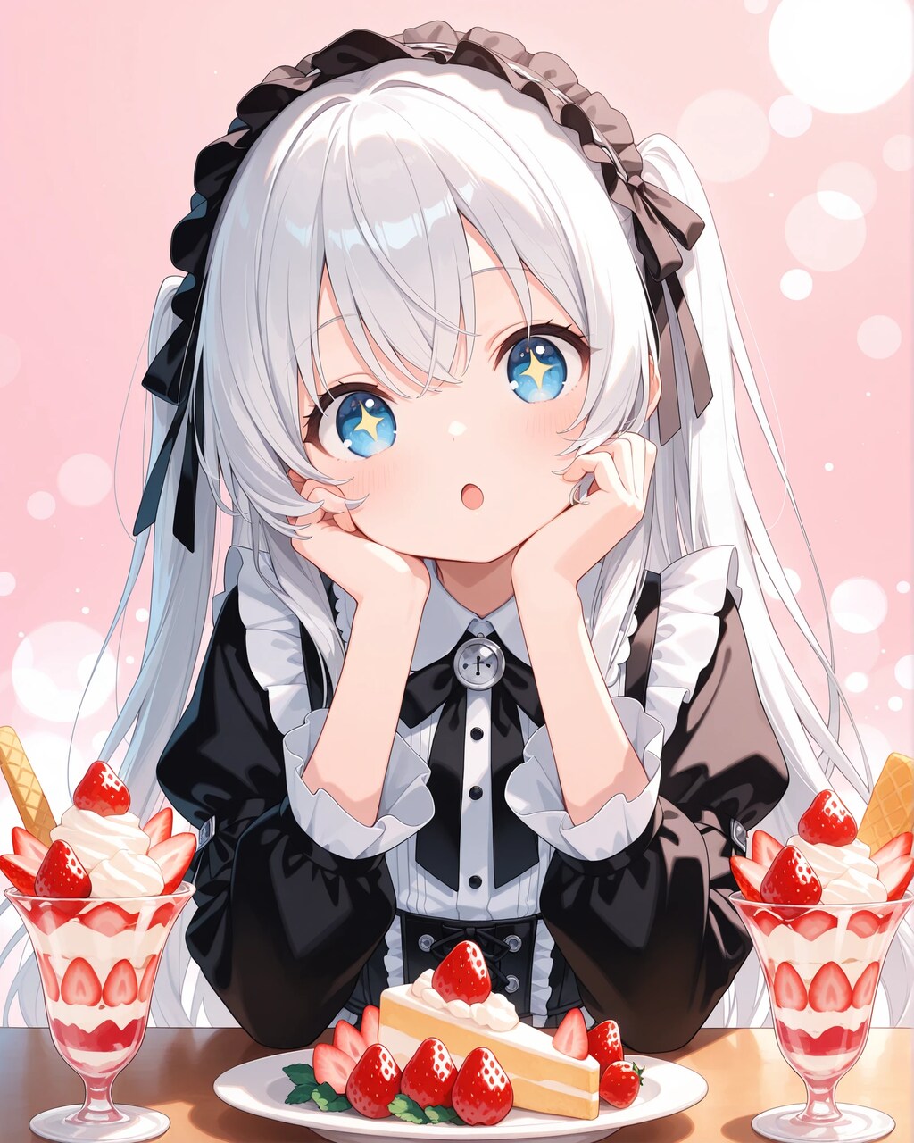 【祝！】ご褒美いちご盛りとお嬢様【累計10万いいね突破！】