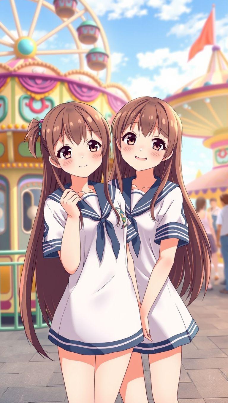 百合カップル | の人気AIイラスト・グラビア