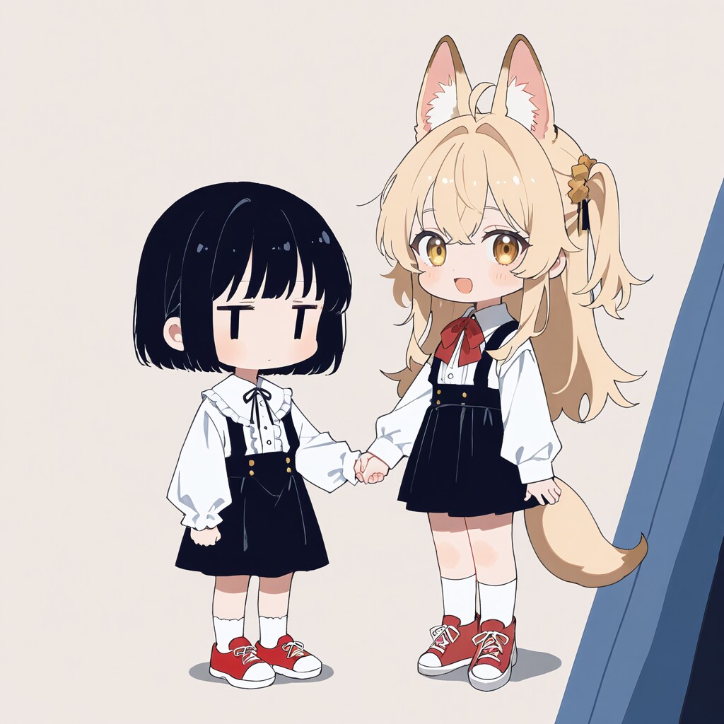 懐いてくれたミラさんといっしょに