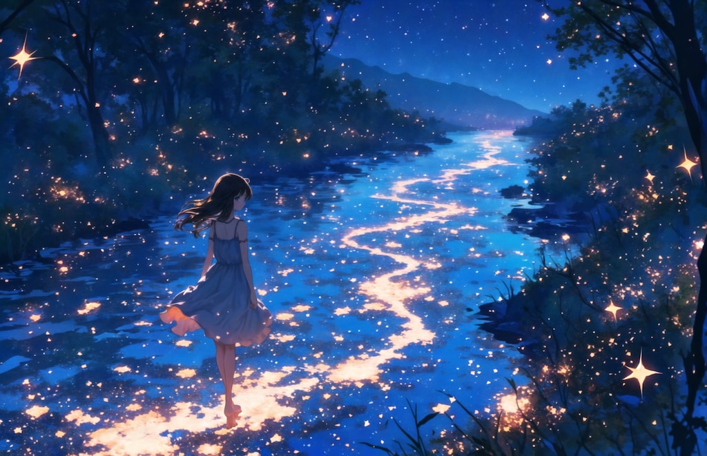 星空を歩く