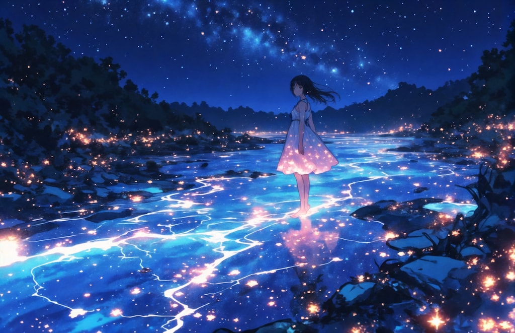 星空を歩く