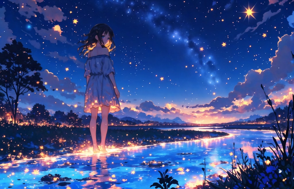 星空を歩く