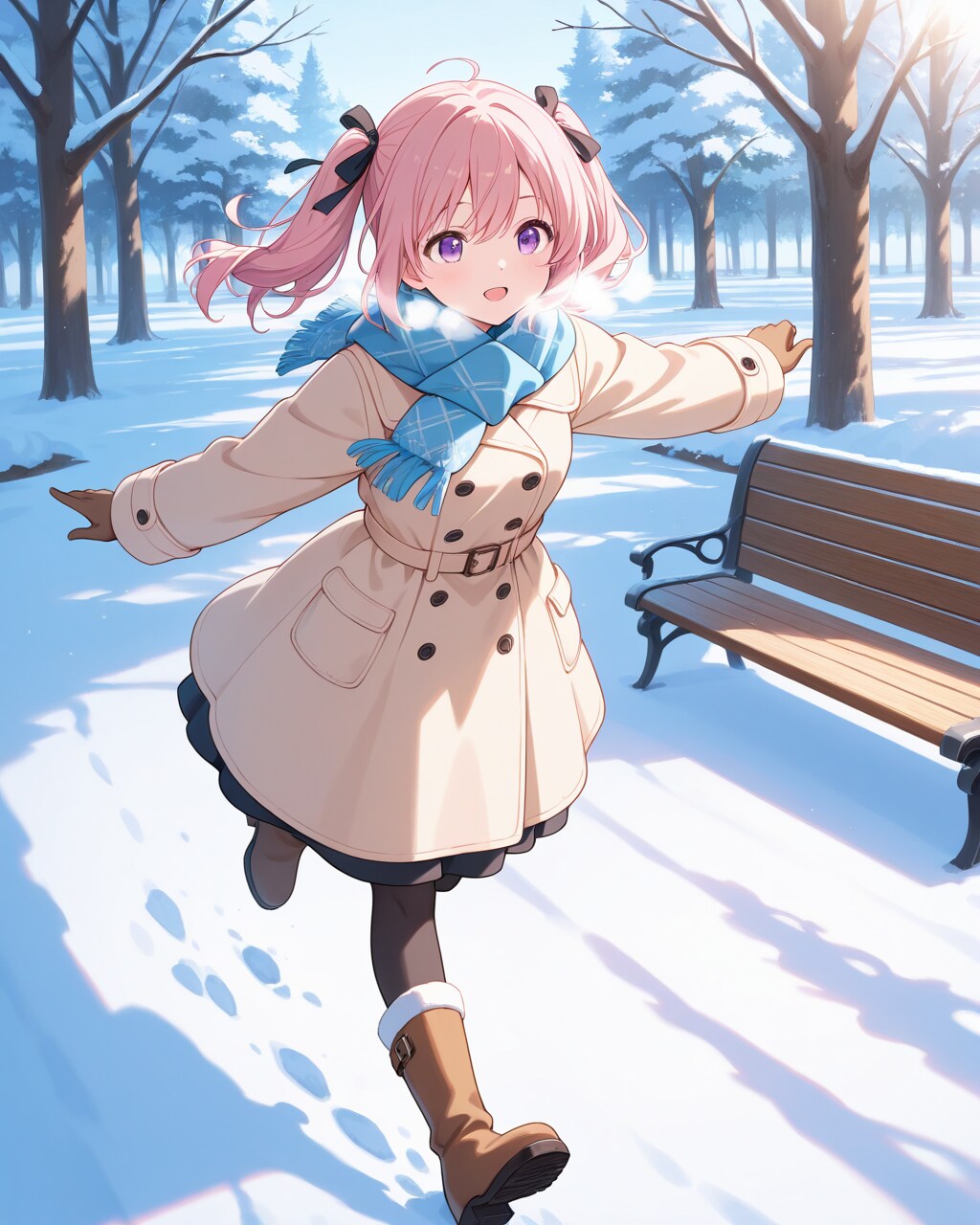 雪ではしゃぎたい年頃