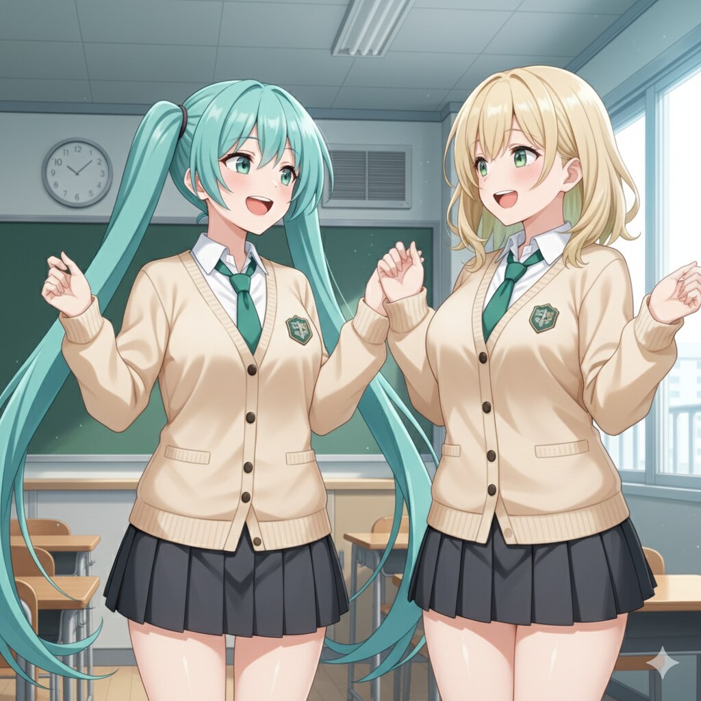 ミクさんと沙也さん