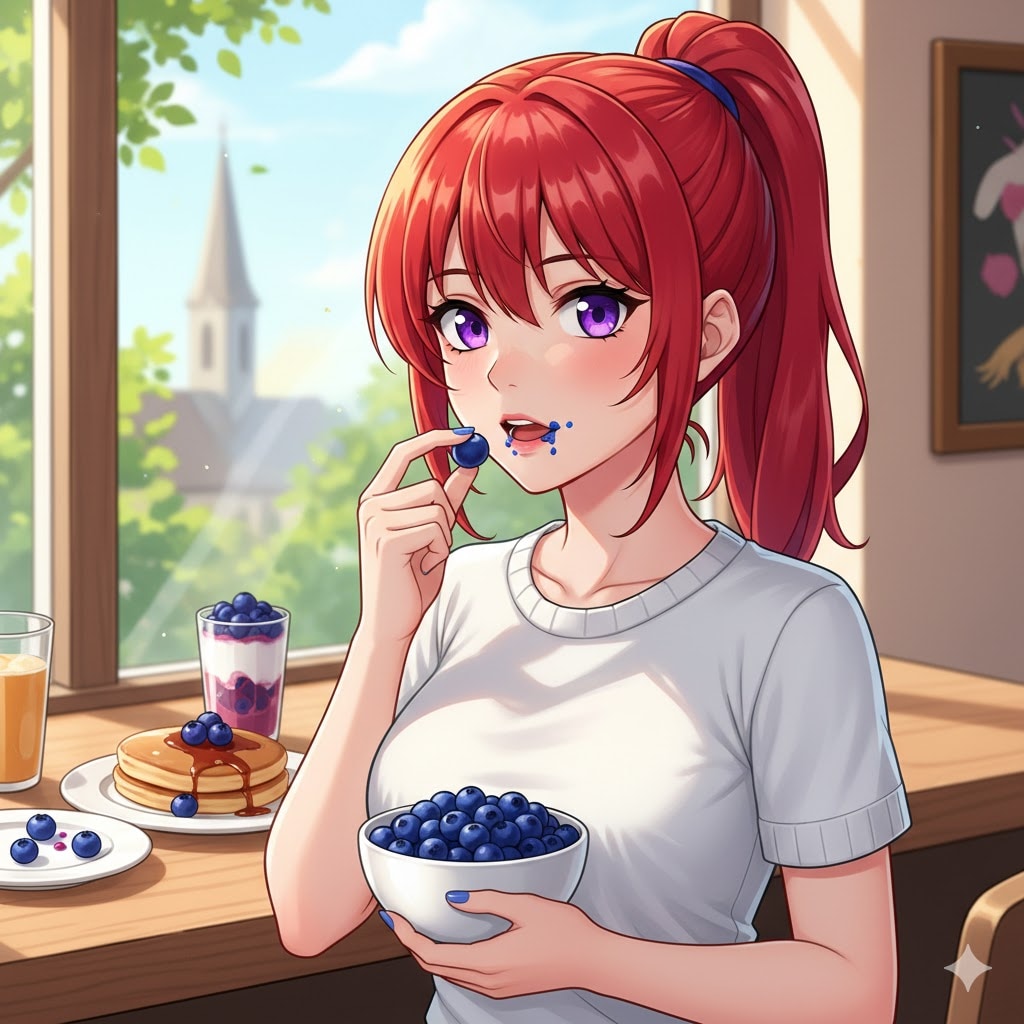 ブルーベリー | の人気AIイラスト・グラビア