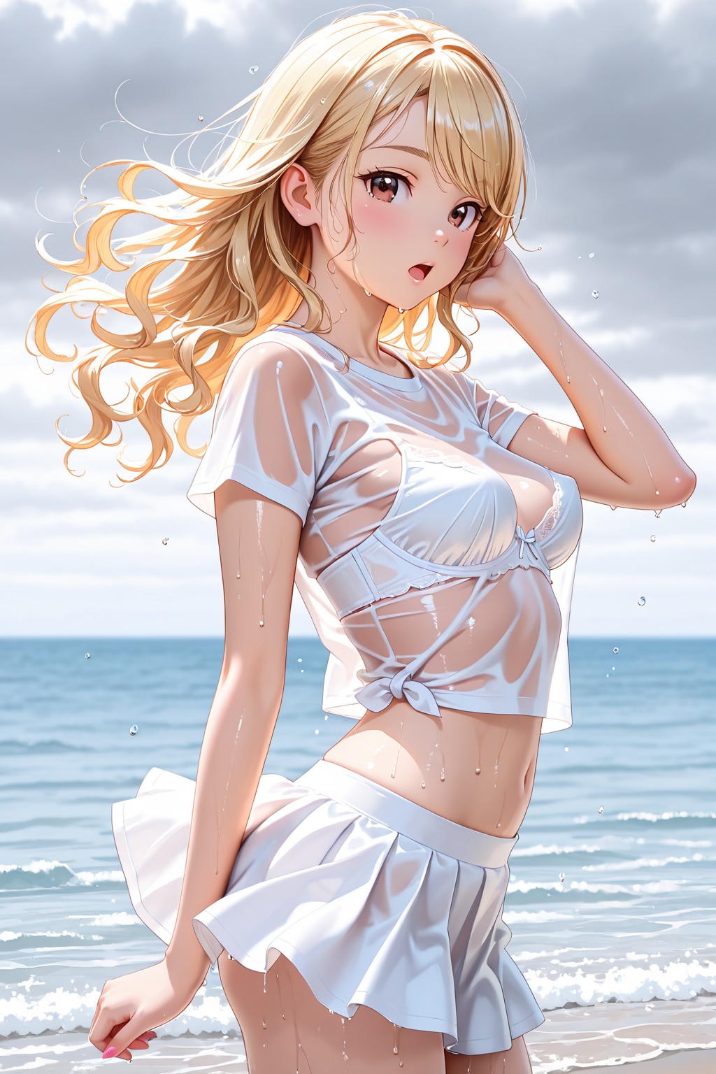 【投稿企画】服がびしょ濡れ