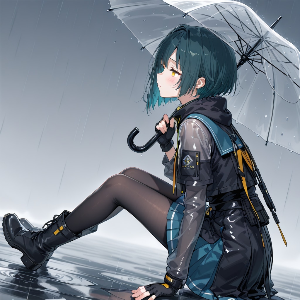 雰囲気ある雨