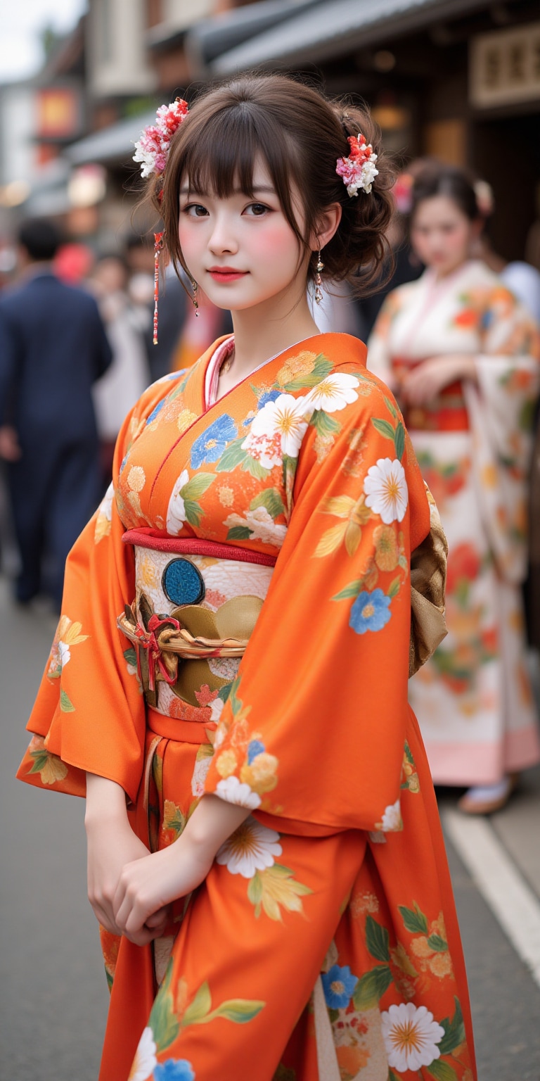 着物美少女27 | の人気AIイラスト・グラビア