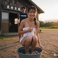陸上部女子のアイシングタイム 3枚目