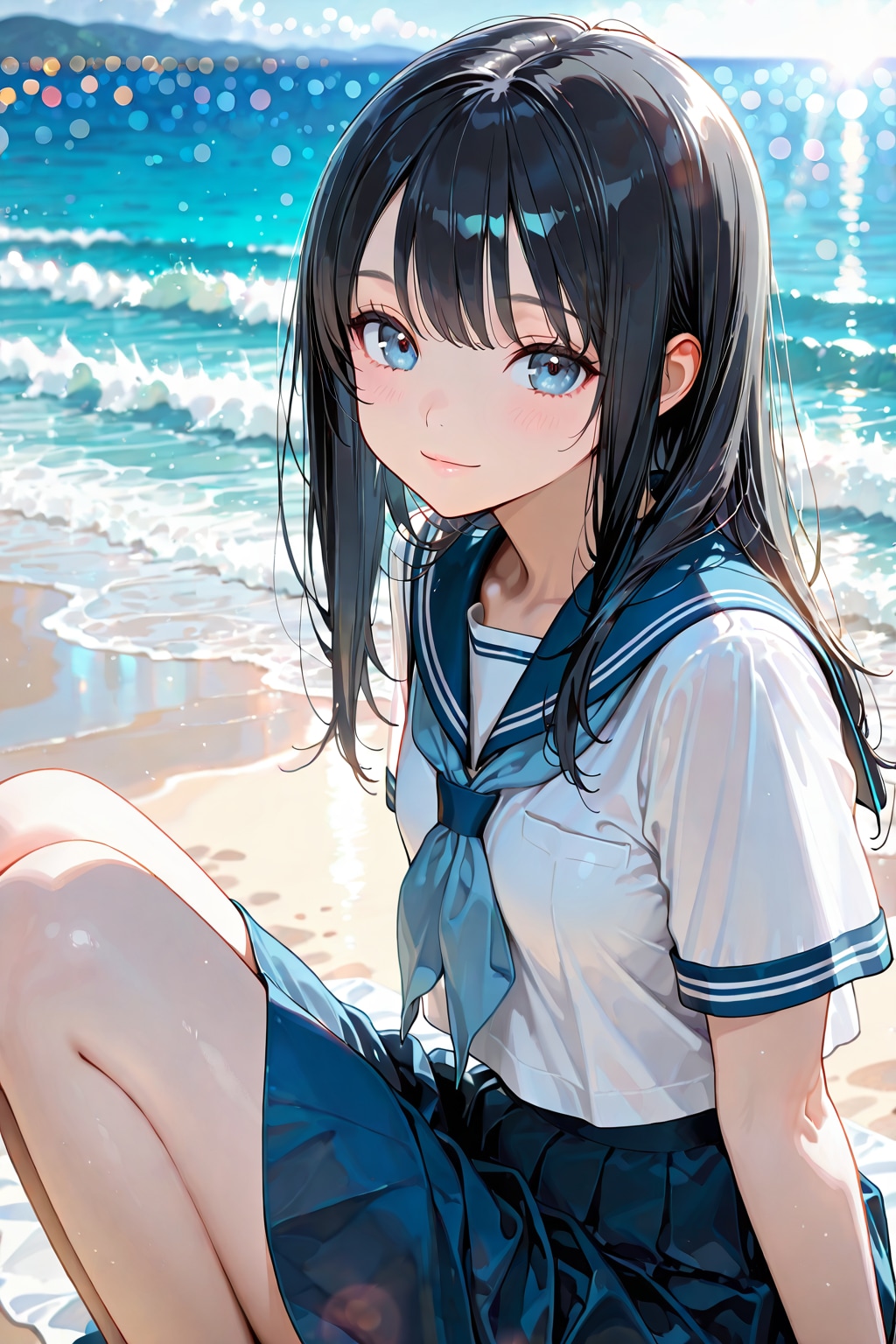 夏の砂浜(ECHIDNA)(9)