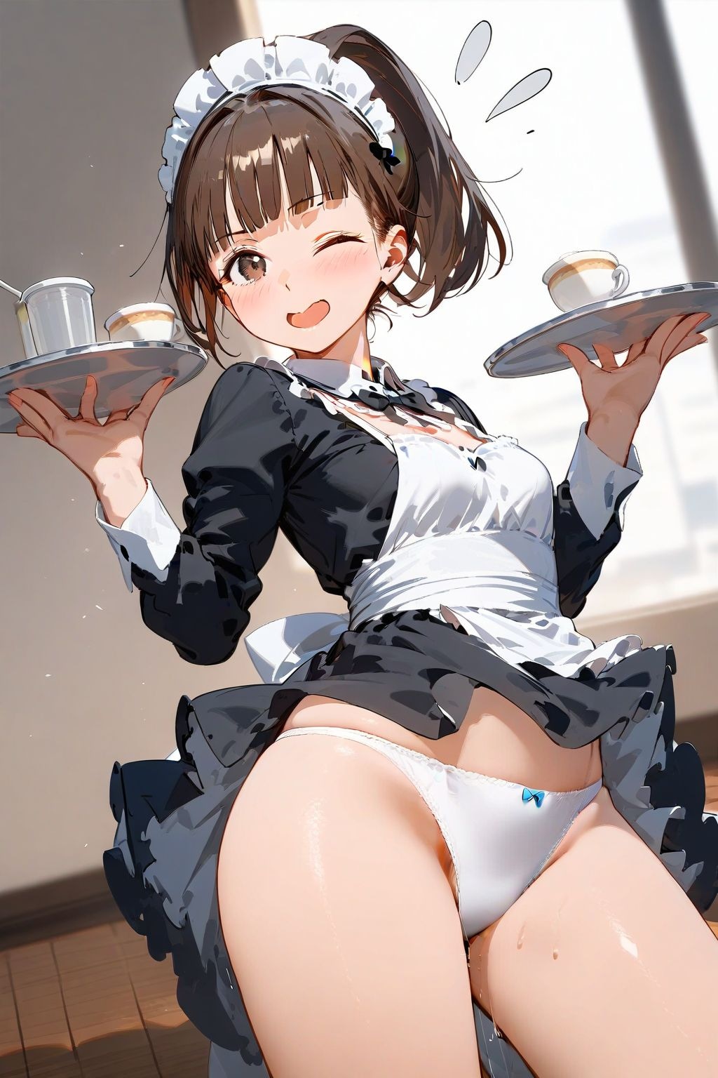 メイドさんな雫ちゃんｗ