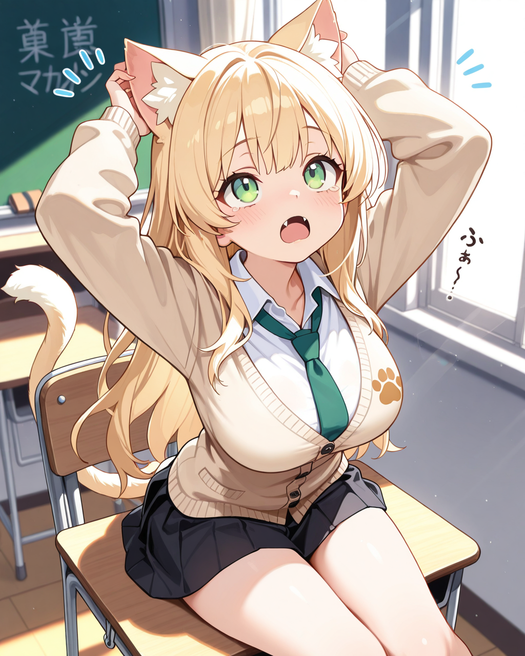 朝起きたら猫になっていた近松沙也ちゃん