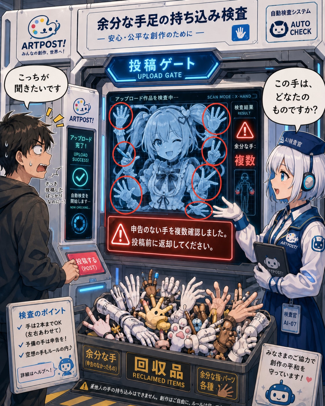 その手、申告しましたか？